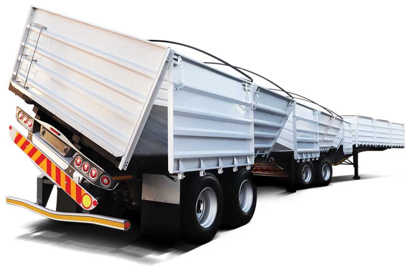 Dropside Side Tipper Trailer